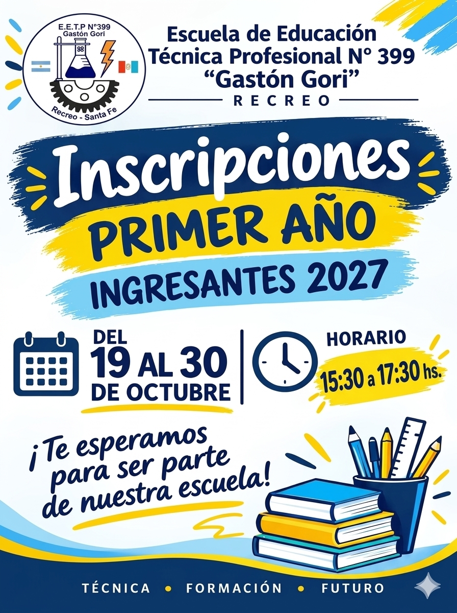 Inscripciones Primer Año 2027